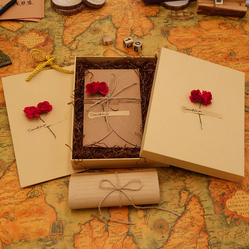 Retro Envelop Romantische Bloe - Wax Seal Letter Kit recensie en prijs