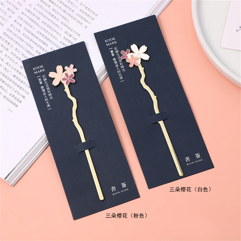 Metal Sakura Bladwijzer Creati - Dried Flower Bookmark recensie en prijs