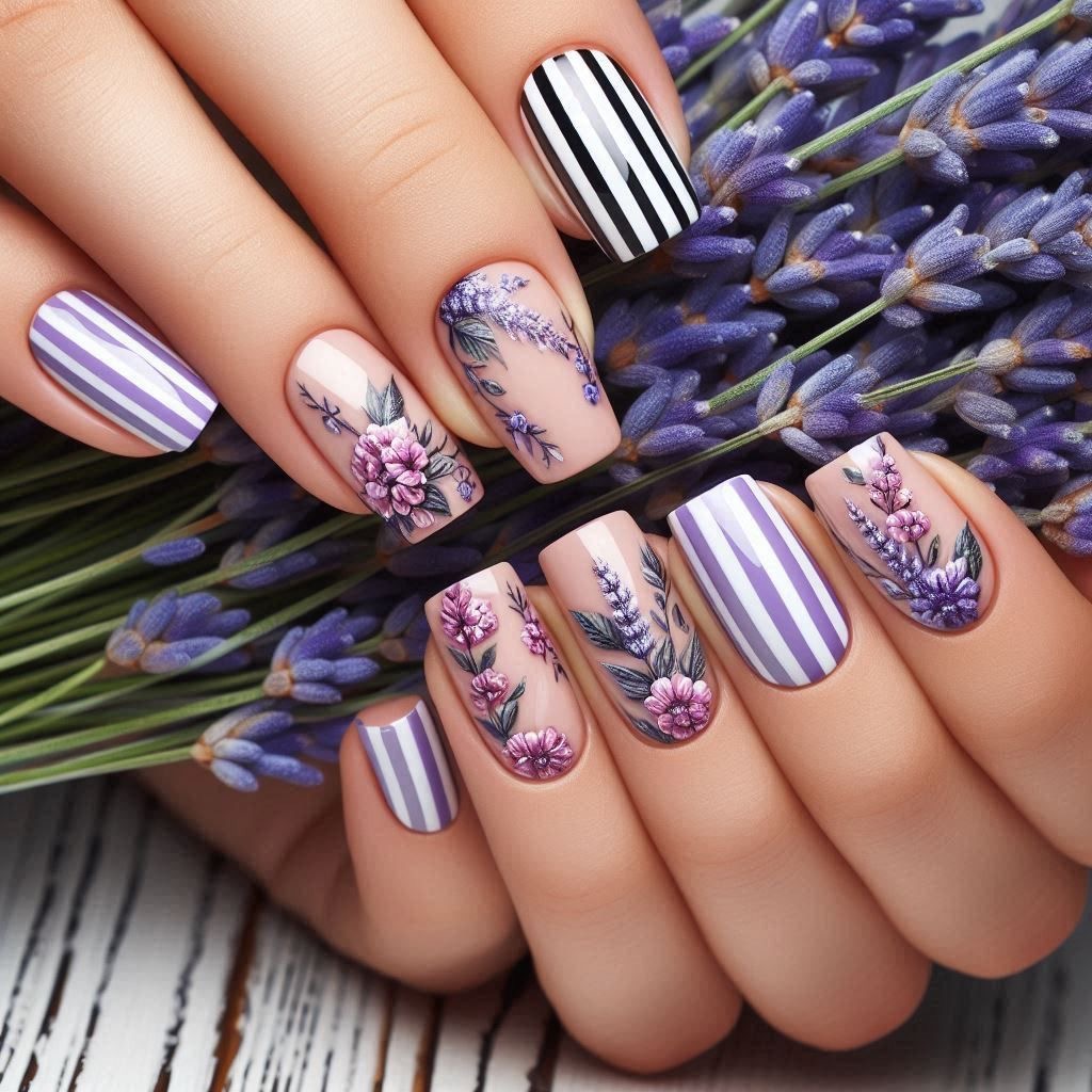 Medium nepnagels voor dames me - Pressed Flower Art recensie en prijs